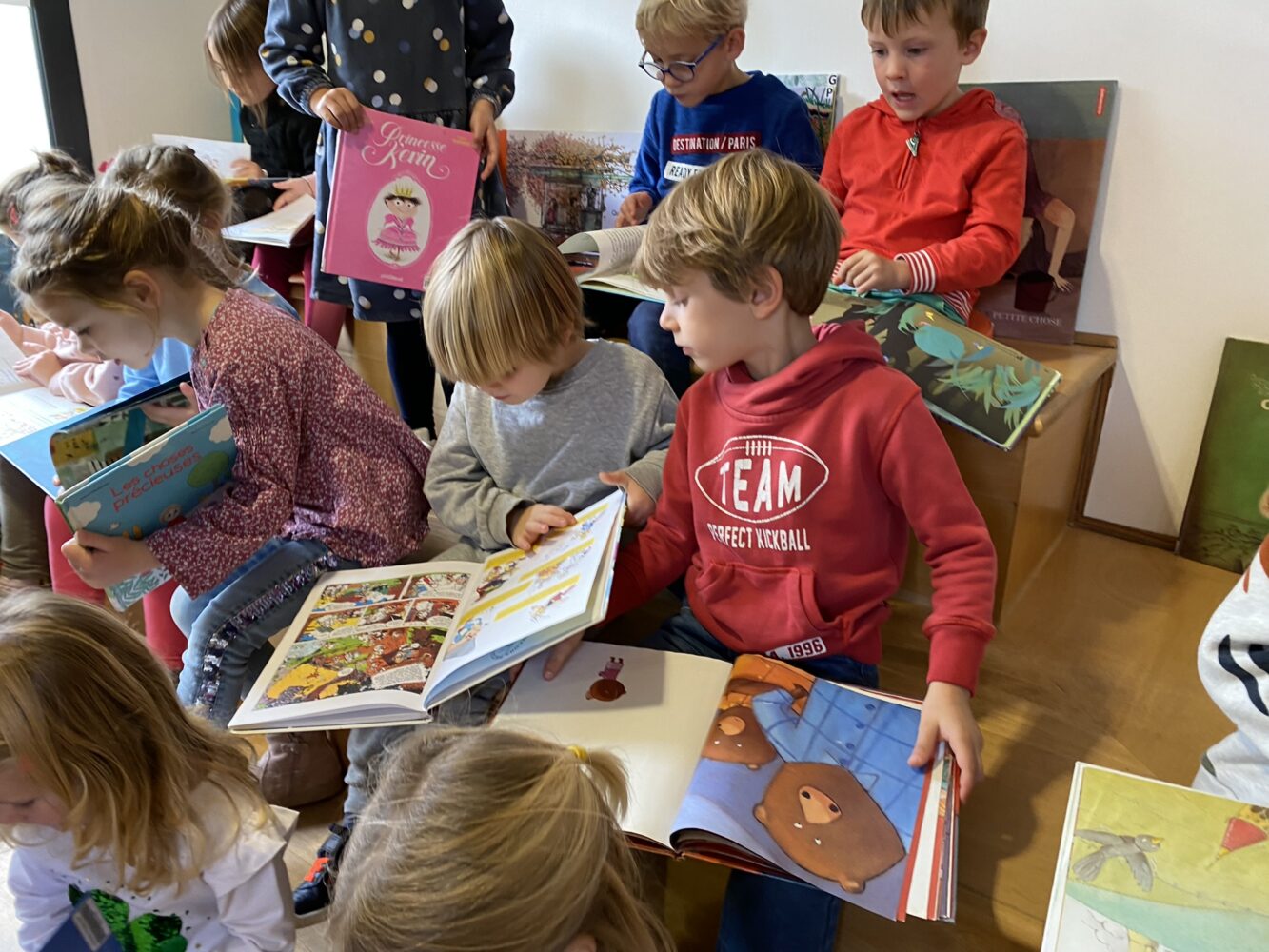 La bibliothèque | Ecole Notre Dame des Noes